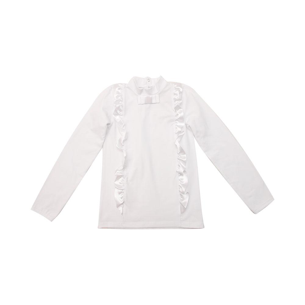 Блузка для девочки 5-10 лет белый Minikin 171101