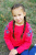 Світшот для дівчинки 2-8 років червоний Minikin 177707