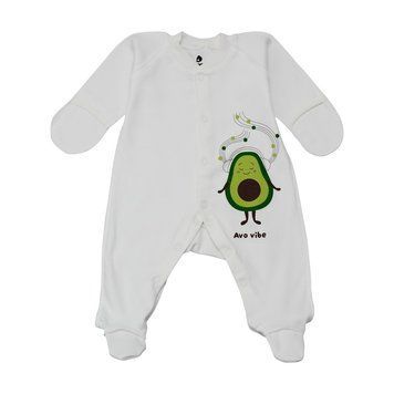 Комбінезон для новонароджених молочний Minikin 258003_50_5 фото