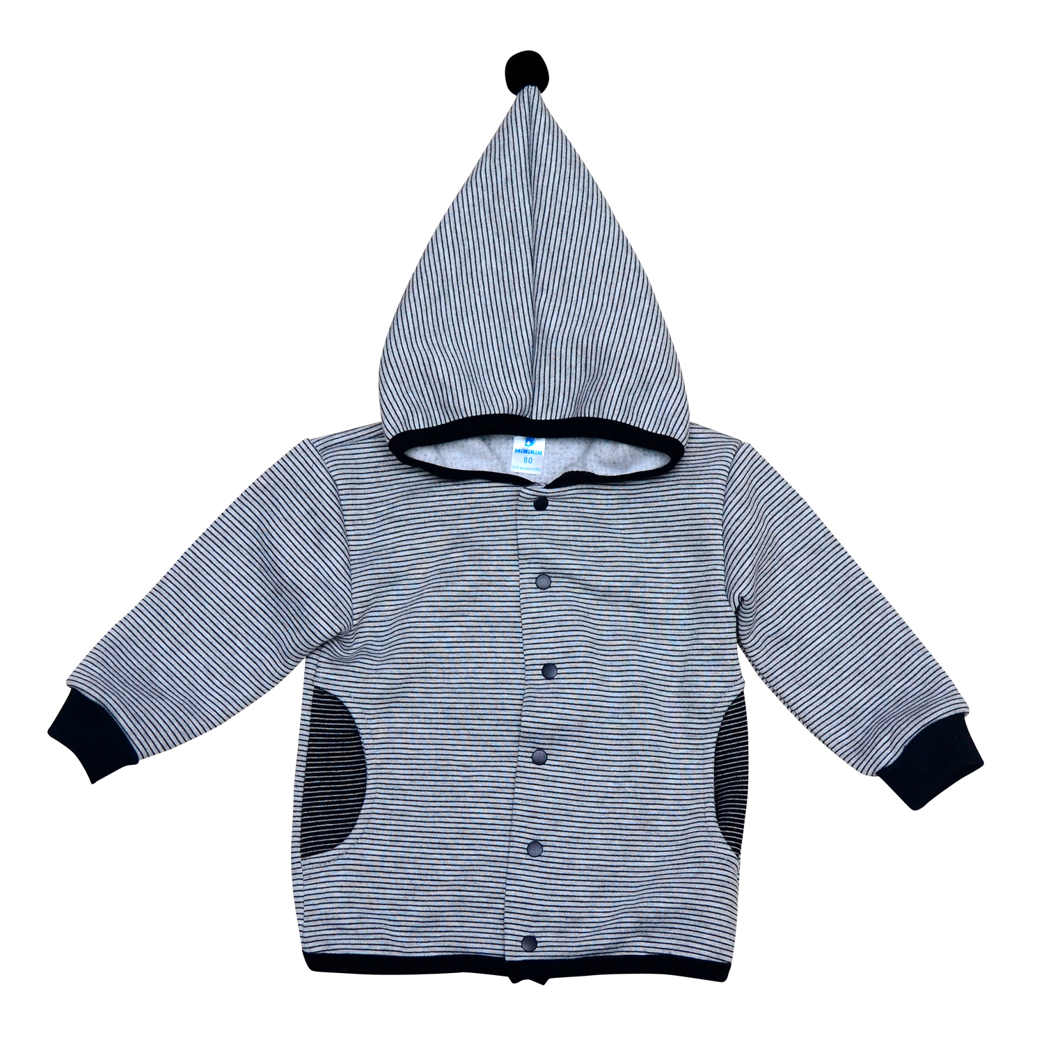 Курточка для малышей 9 мес - 2 года серый Minikin 2012713