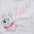 Свитшот для девочки 18 мес - 4 года серый меланж Minikin 2012413