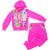 Спортивный костюм для девочки 1-6 лет розовый Minikin СК06