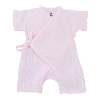 Комбінезон Кімоно з мусліну рожевий Minikin 223014