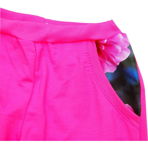 Спортивный костюм для девочки 6-10 лет розовый Minikin СК08