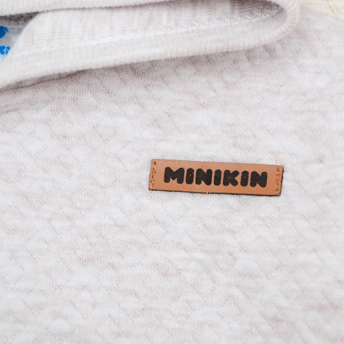 Курточка для малышей 6-18 мес бежевый меланж Minikin 2016512