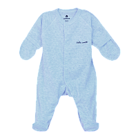 Комбінезон для новонароджених  ажурний блакитний Minikin 2418005