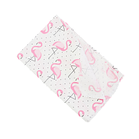 Пеленка муслиновая 75*90 розовый фламинго Minikin 190814
